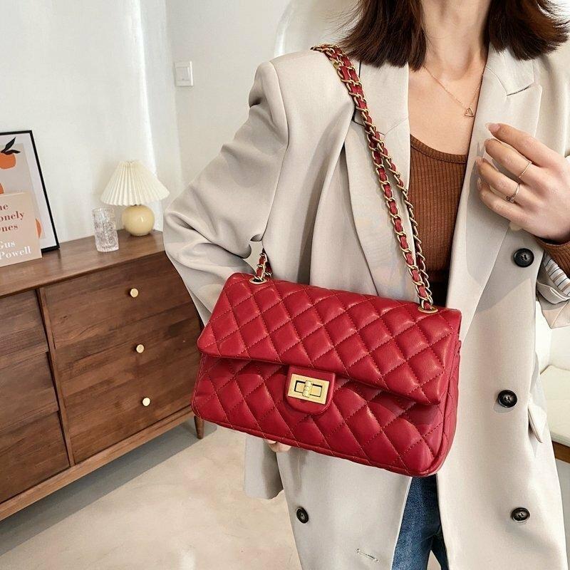 Girl's PU Leather Embroidered Shoulder Bag