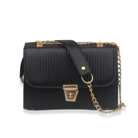 Women's PU Leather Plain Top Handle Shoulder Bag